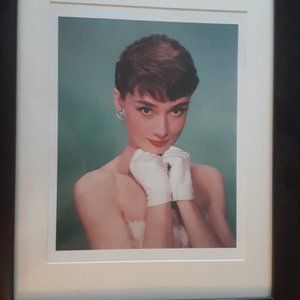 Lot of Audrey Hepburn Framed Prints